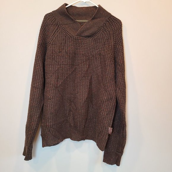 Military Cockpit USA Sweater Civilian Pilot Training V Neck Pullover Mens Large - Picture 1 of 10